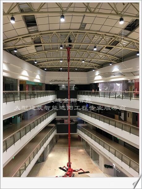 蜘蛛車施工現(xiàn)場